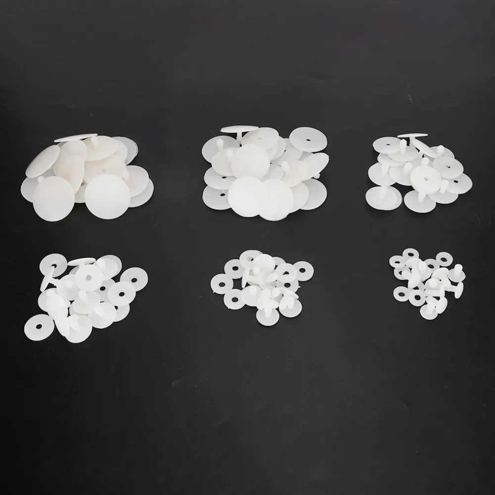 140Pcs Accessories Skeleton Accessories Joints Removable Joints White DIY Joints Plastic Assorted Size Plastic Joints