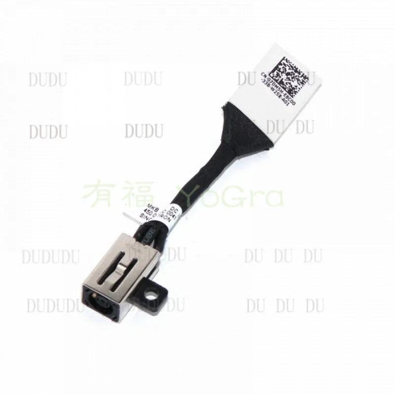 D  For DELL LATITUDE 3410 3510 DC Power Jack cable Charging port 07DM5H