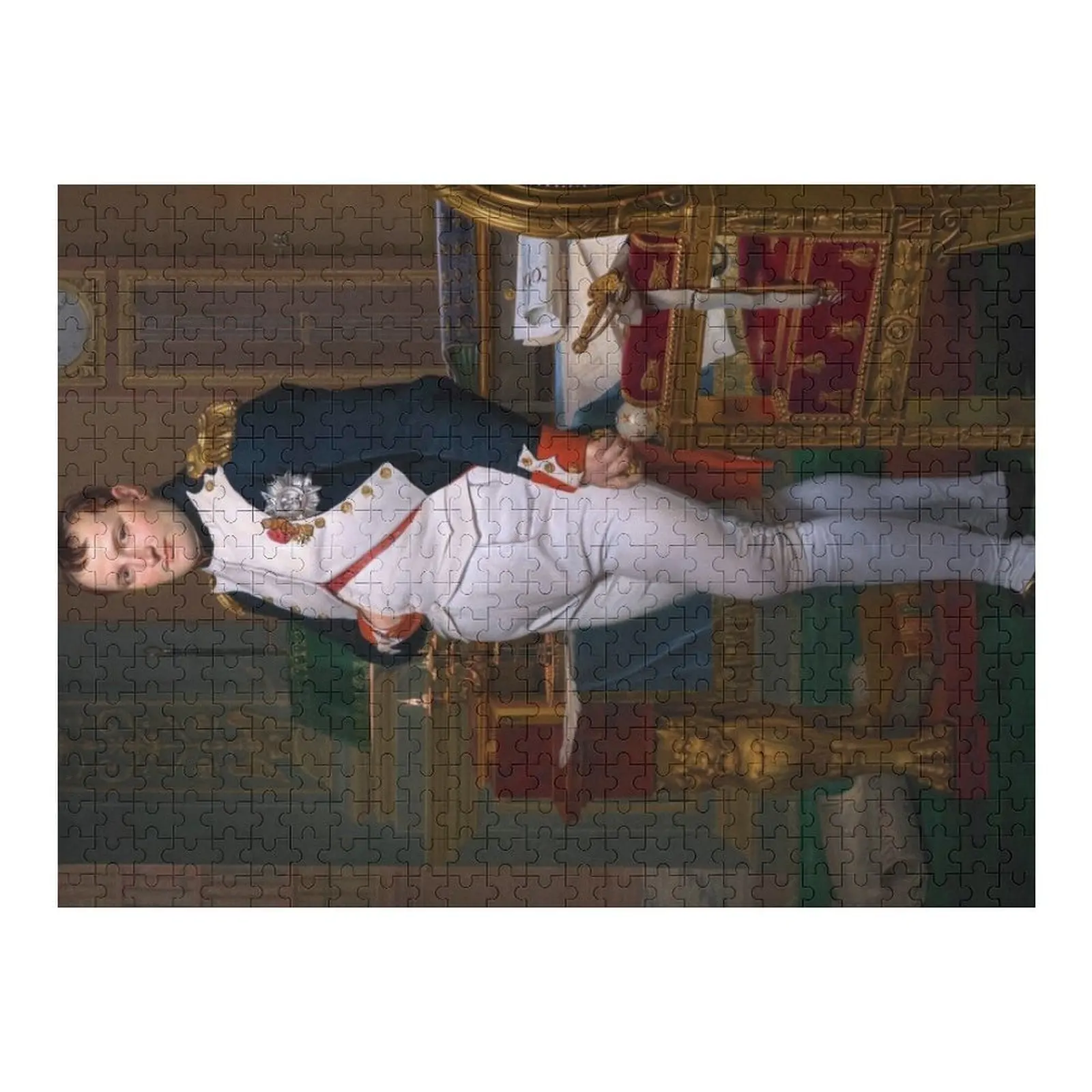

The Emperor Napoleon in His Study at the Tuileries Jigsaw Puzzle Personalised Jigsaw Children With Photo Puzzle