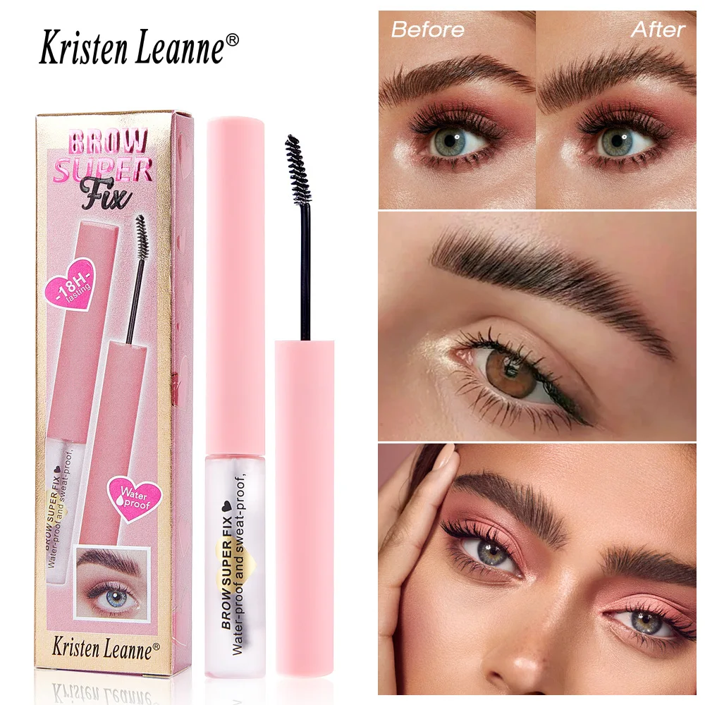 Kristen Leanne-眉毛のレインコート,防水,長持ち,化粧品,化粧品,黒の技術処方