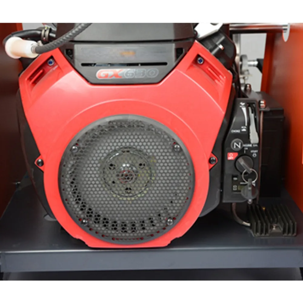 High pressure sewage pipeline cleaning machine Property community municipal gasoline high-power diesel sewage dredging machine