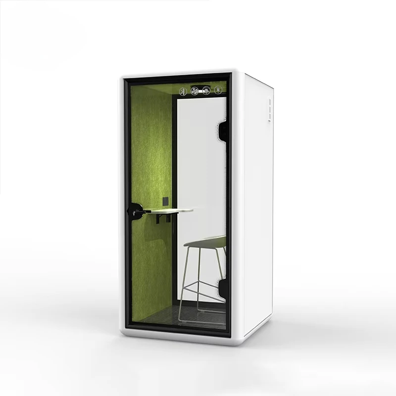 Work Pod Modular Movable Multi-person Acoustic Sound Proof Portable Office Pod Booth Modern Soundproof Meeting Pod