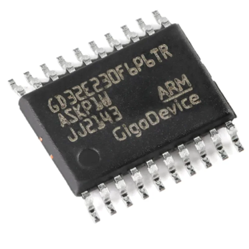 

10Pcs New Original Gd32E230F6P6Tr Tssop-20 Arm Cortex-M23 32-Bit Microcontroller-Mc
