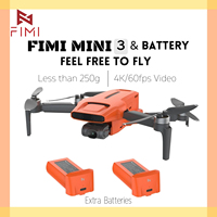 FIMI Mini 3 Camera Drone Less 250g 4K 60fps Video 9km Transmission Intelligent Flight 32mins Max Flying Cam Mini3 Original Combo