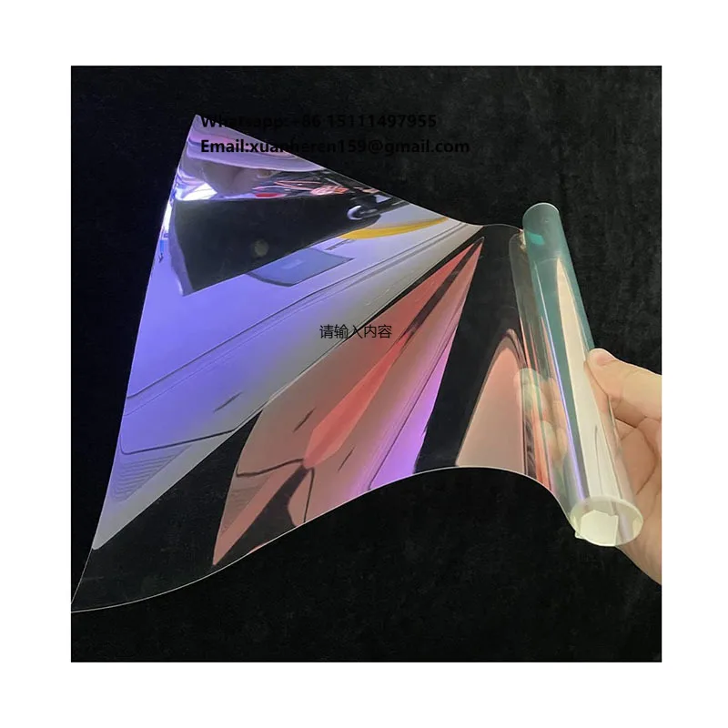 

Высококачественная пленка-хамелеон для автомобильных стекол, меняющая цвет, тонировочная пленка-хамелеон для передних окон