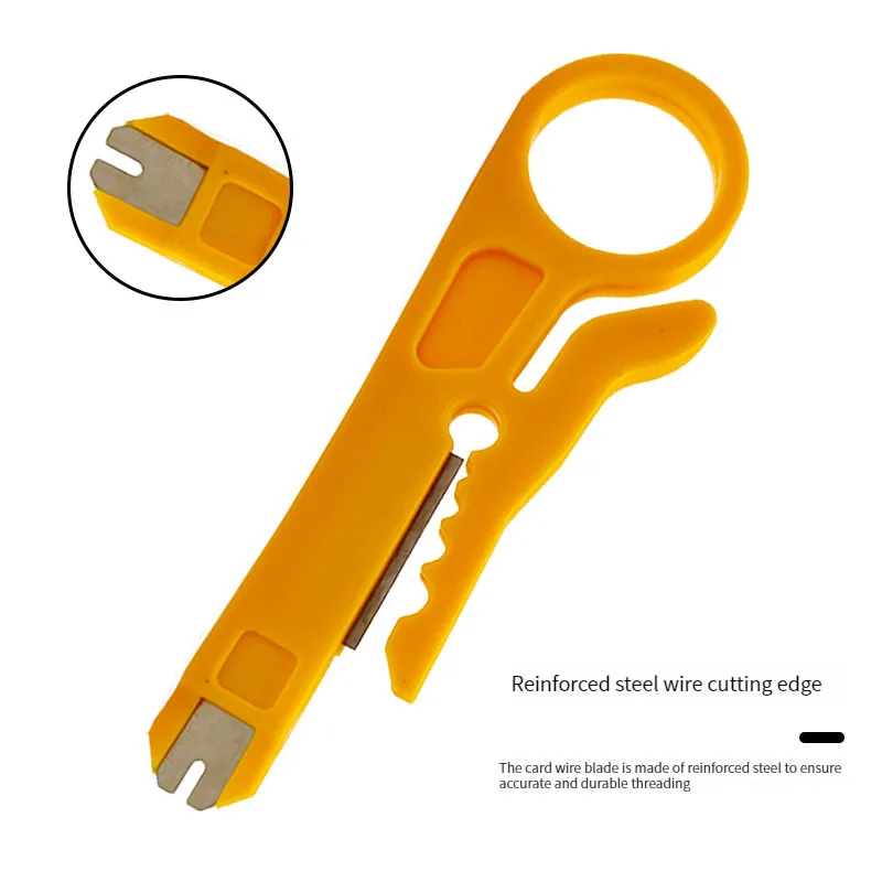 COMNEN Wire Stripper Knife Rj45 Crimper Pliers Crimping Tool Cable Stripping Wire Cutter Crimpatrice Tool Parts Multitool