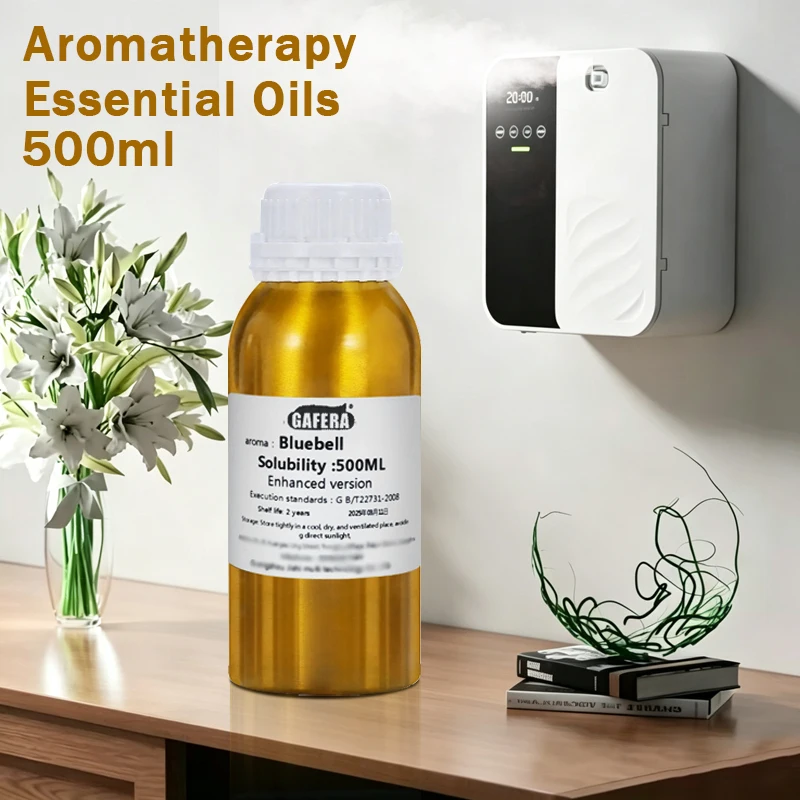 Essential Oil Refill, Blue Wind Chime and  Fragrances, suitable for all waterless aroma diffusers, hotels, homes,and club 500 ml