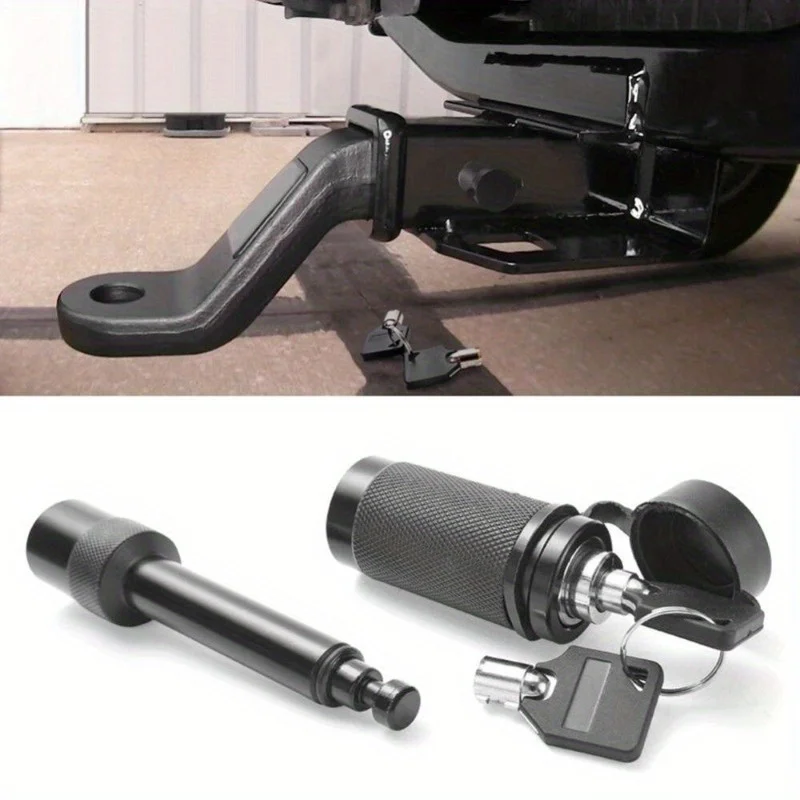 New 17cm Anti-theft Trailer Hitch Pin Lock Receiver Coupler Latch Tow Bar Tongue Automobile Electric Accessories