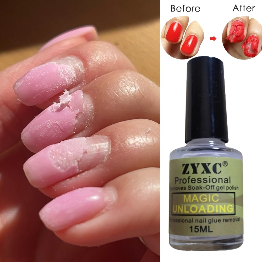 15ml Magic Nail Gel Polish Remover Burst Nail Gel Soak Off Manicure Tool Semi Permanent Varnish Polish Remover Gel Magic Burst #