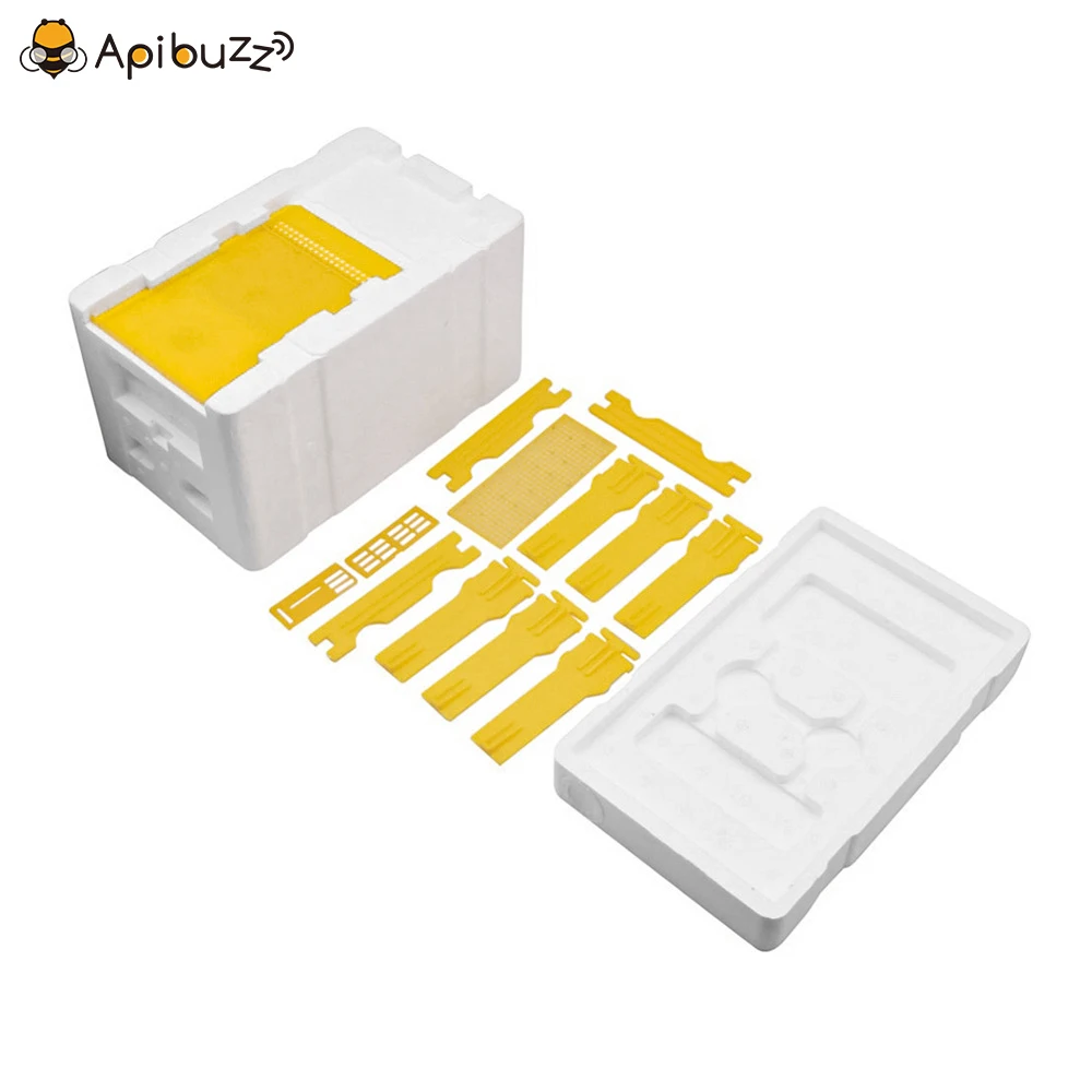 EPS Mini Mating Nuc - Polystyrene Nuc box - Apiculture bee keeping - Bees Tools - Honey Bee Nucs - Nucleus Bee Hive