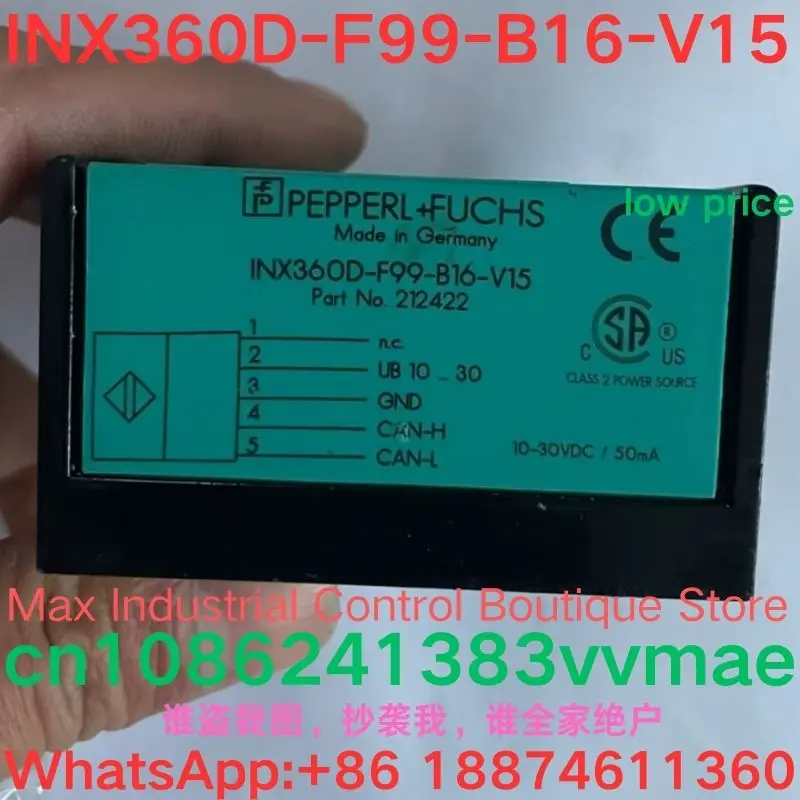 

Second-hand test OK Angle sensor INX360D-F99-B16-V15