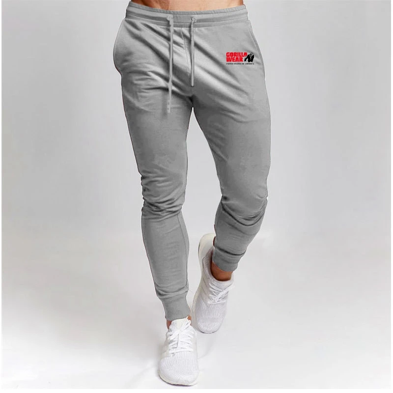 Spring and Summer Casual Pants New In Men\'s Clothing Trousers Thin Sport Jogging Tracksuits Sweatpants Gorilla Streetwear Pants