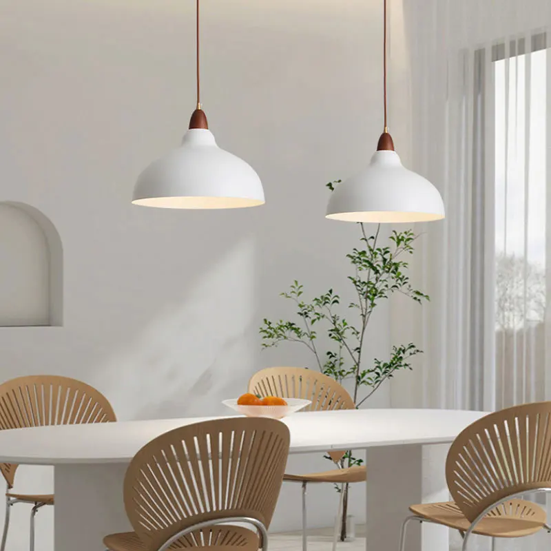 Imagem -02 - Estilo Nórdico Modern Pendant Lights Art Decorative Hanging Light Luminárias para Kitchen Island Sala de Jantar Cabeceira E27