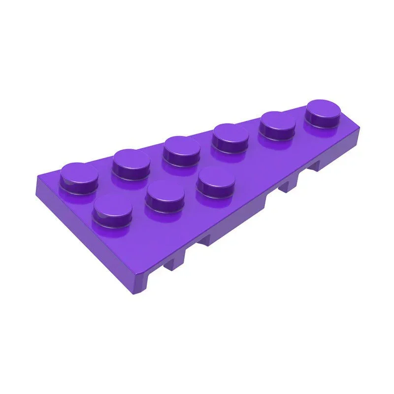 50 Stück 54383 Keilplatte 6 x 3 Rechte Bausteine Sammlungen Modulare GBC Spielzeuge für Technische MOC DIY Bausteine Kompatibel – Detail 13