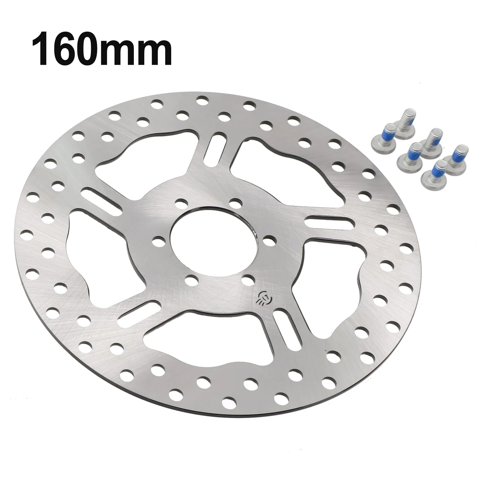 Rotor Electric Motorcycle Disc Brake 3MM Thickened 6 Hole 170MM/160MM Options High Hardness Carbon Steel