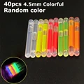 40pcs 4.5mm Colorful