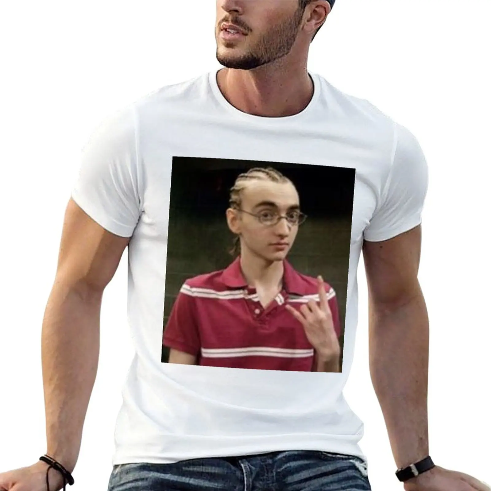 Camiseta sinjin van cleef para hombre, camisetas de algodón suave para hombre, camisetas de algodón para hombre.