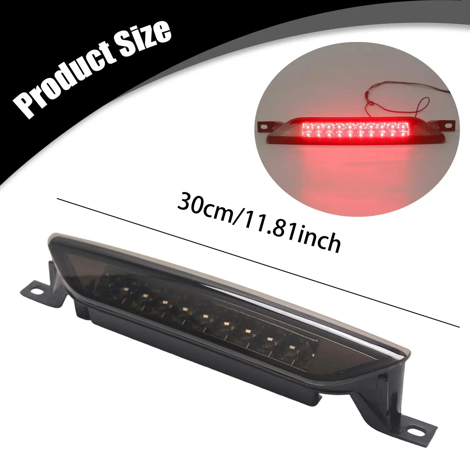 Automotive Third Brake Light 5303754AF Rear Stop Lamp High Mount Tail Light for Compass MK49 20