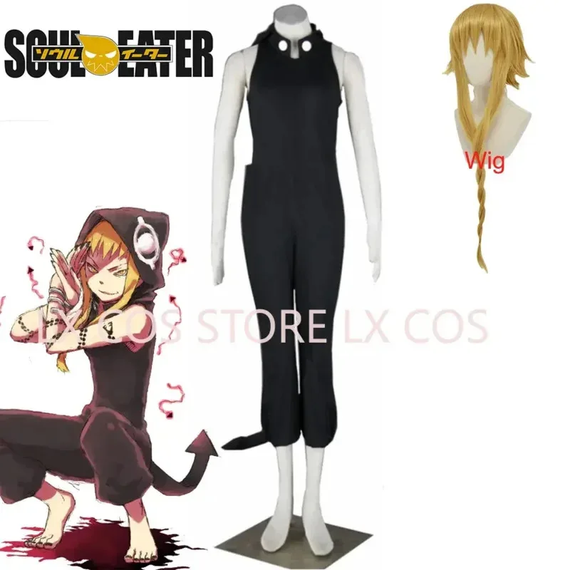 Halloween anime cosplay mangiador de alma cosplay Medusa Cosplay disfraz gato mágico vestido de bruja traje Cos ropa regalos