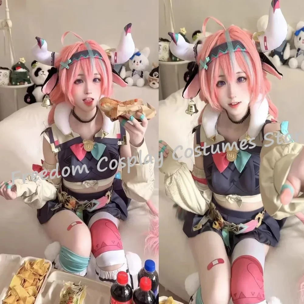 ヴァレスアコスプレゲーム原神インパクト衣装衣装コスプレドレスカーニバルハロウィンコミックアニメーションパーティー服かつら小道具スーツ