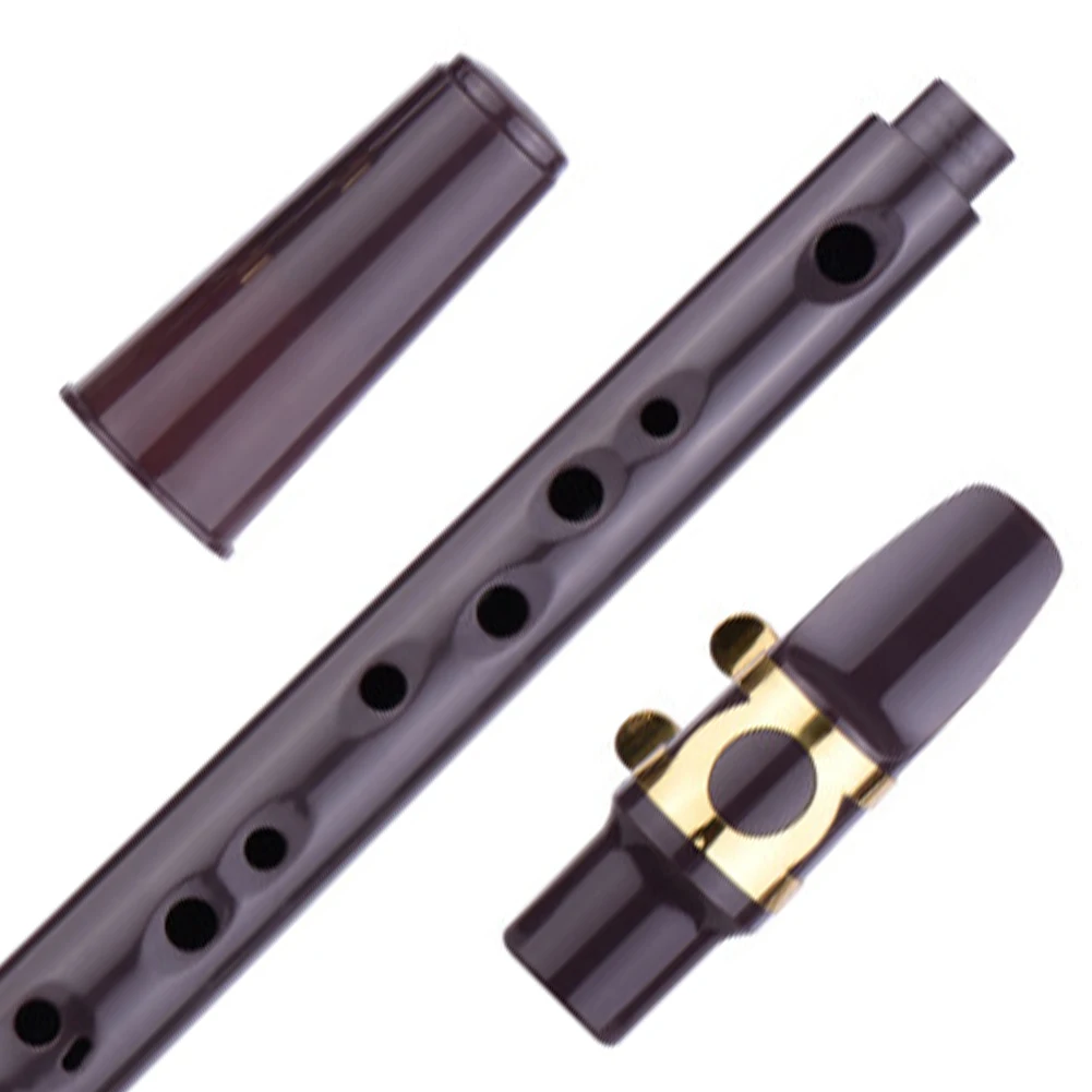 

Портативный саксофон C-диапазона с мундштуком для альт-саксофона, лигатурой, тростниками, накладками для зубов, маленький саксофон с сумкой для переноски, деревянный духовой инструмент