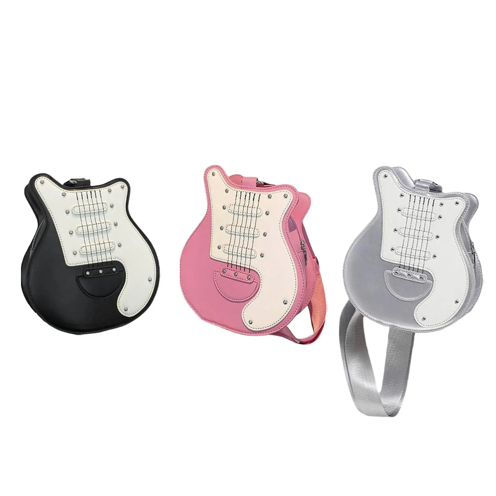

Women Guitar Shaped Shoulder Bag Female Lady Bag for Dating Shopping Street