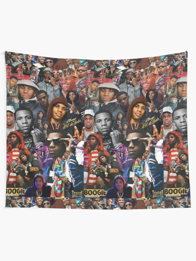 A Boogie Wit Da Hoodie Collage Tapestry Room Design Christmas Tapestries