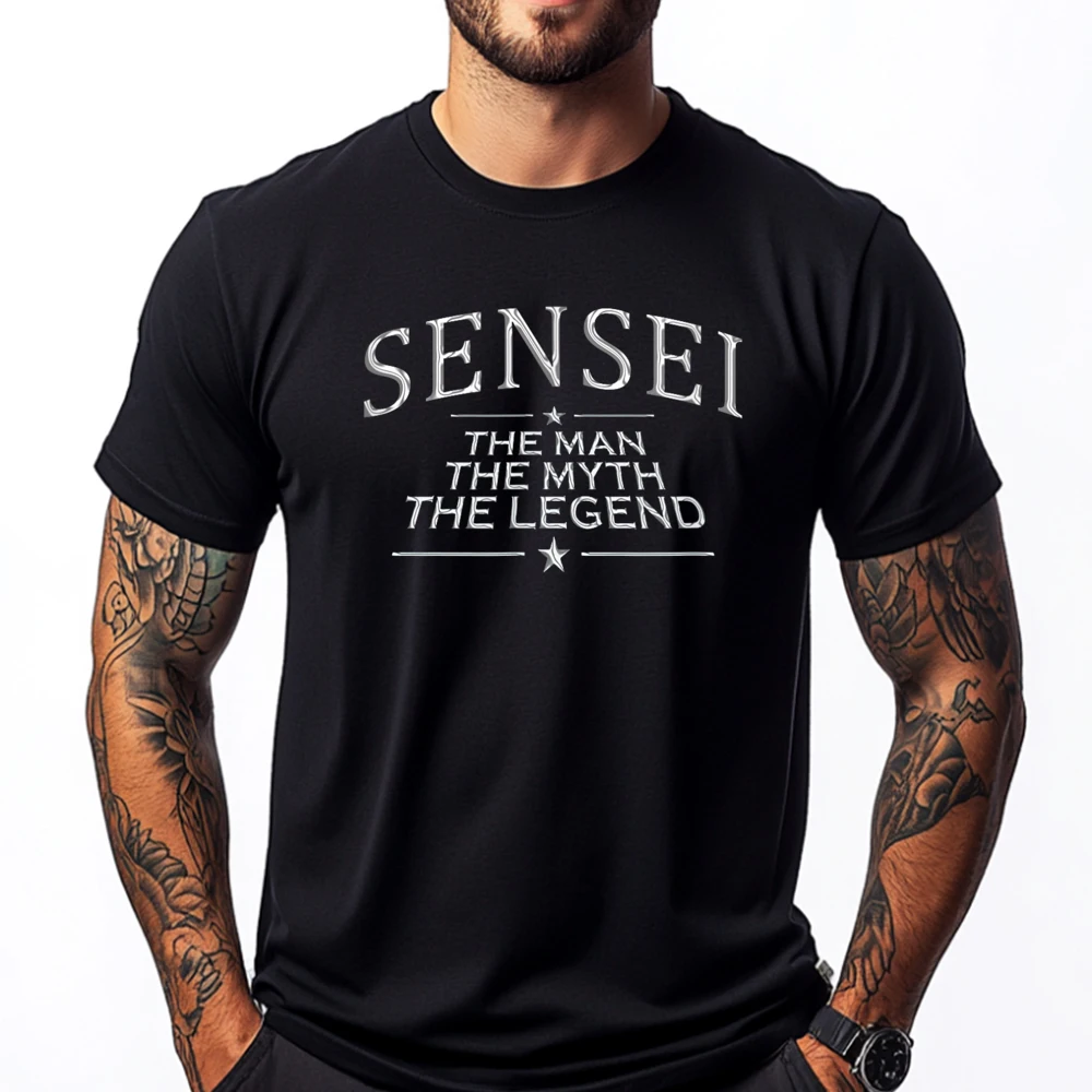 

Sensei Legend Best Sensei Grpahic Tee Clothes T-shirts Funny Grahpic Tee Shirt Tshirts Men Birthday