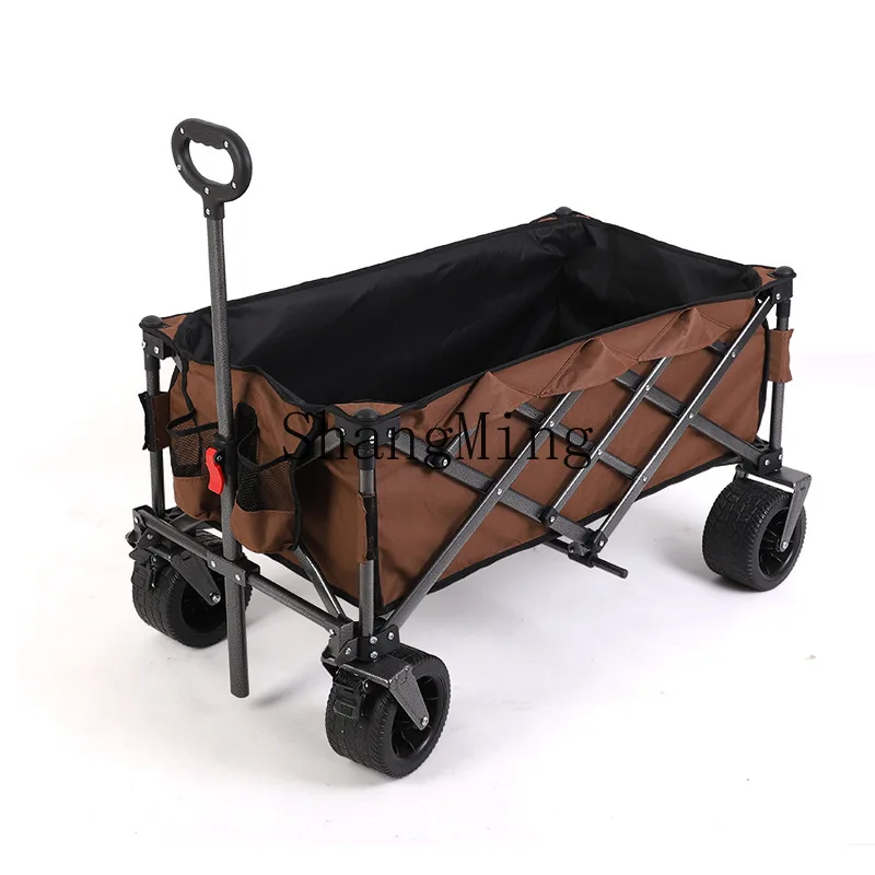 

CL Picnic Truck Portable Folding Stall Large Capacity Flexible Cart Outdoor Camping Truck