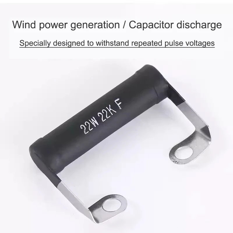 RXHP RW55 Hochleistungs-Ausgleichskondensator-Entladungswiderstand 10 W 20 W 22 W 20 K 22 K 50 K für Windkraftanlagen-Bremsspannungsausgleich – Detail 9