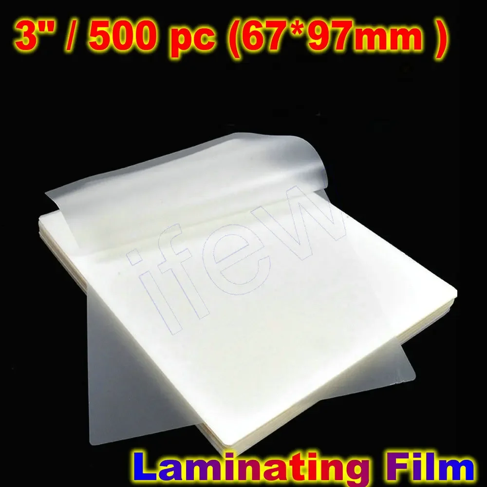 Laminator Pouches PET Film Photo Thermal Laminating Film Pet Eva Plastifieuse for Roll Laminator Plastic Plastificadora A5 A6 A4