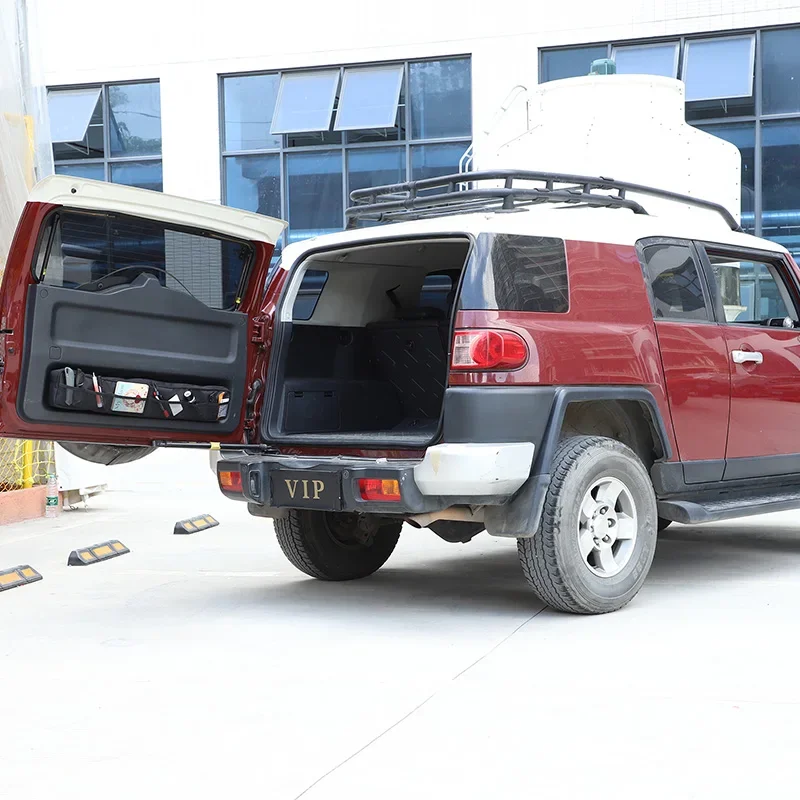 For Toyota FJ Cruiser 2007-2021 Black Oxford Cloth Car Tailgate Storage Bag Tool Box Car Modification Accessories