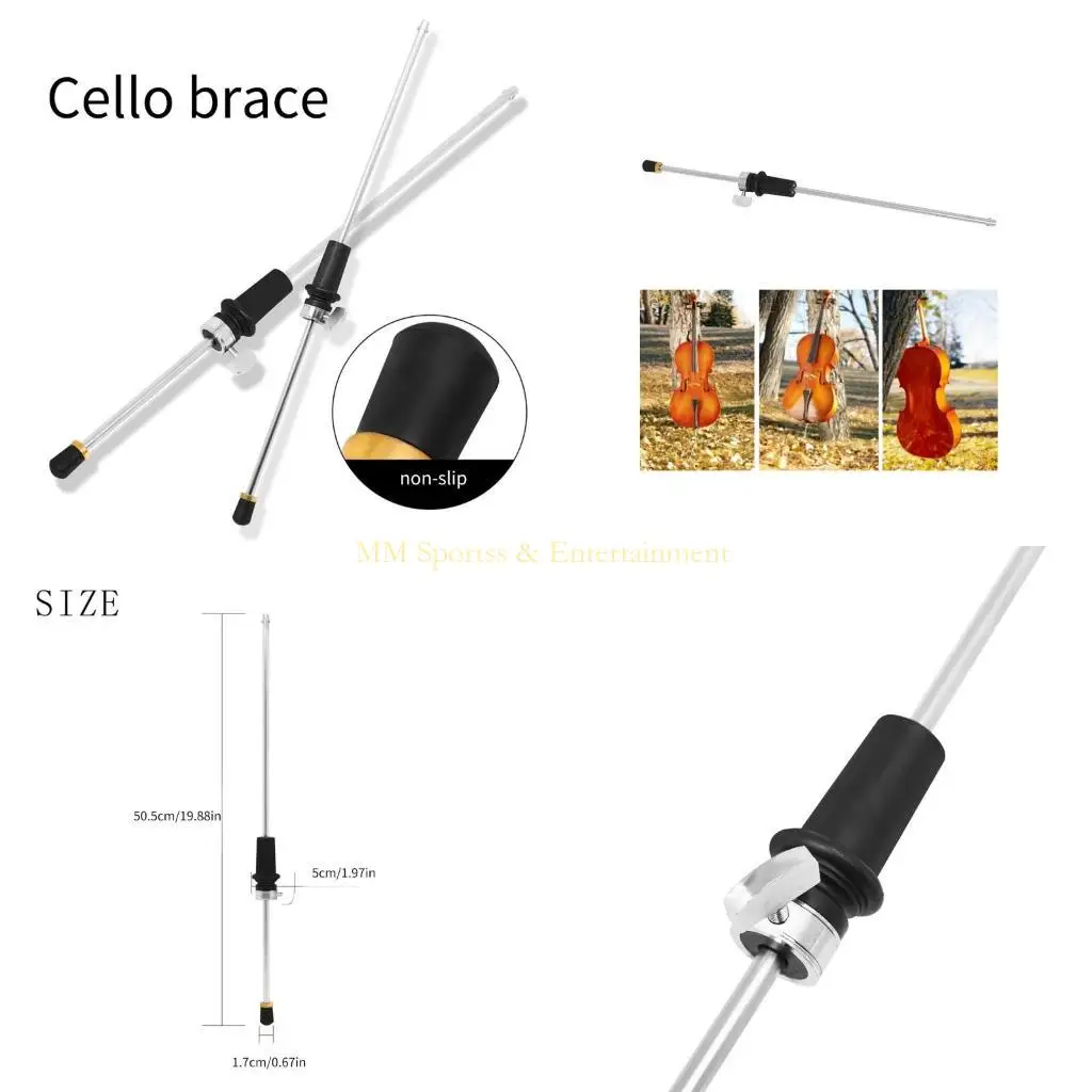 

31BE Концевой штифт для виолончели, нейлоновый концевой штифт для виолончели, опорный стержень для виолончели, концевой штифт