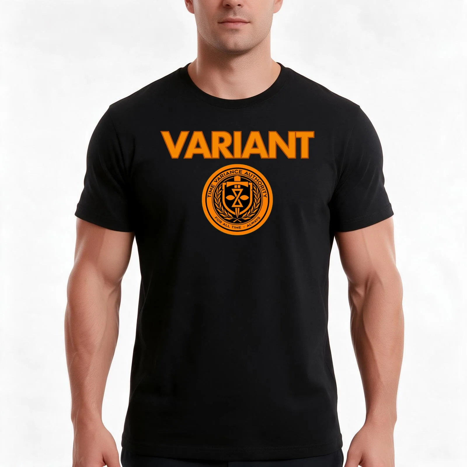 TVA Variant T-Shirt, Summer Casual Cotton Tee, Oversized Streetwear Tops, Vintage Graphic Print, Loose Fit Short Sleeve