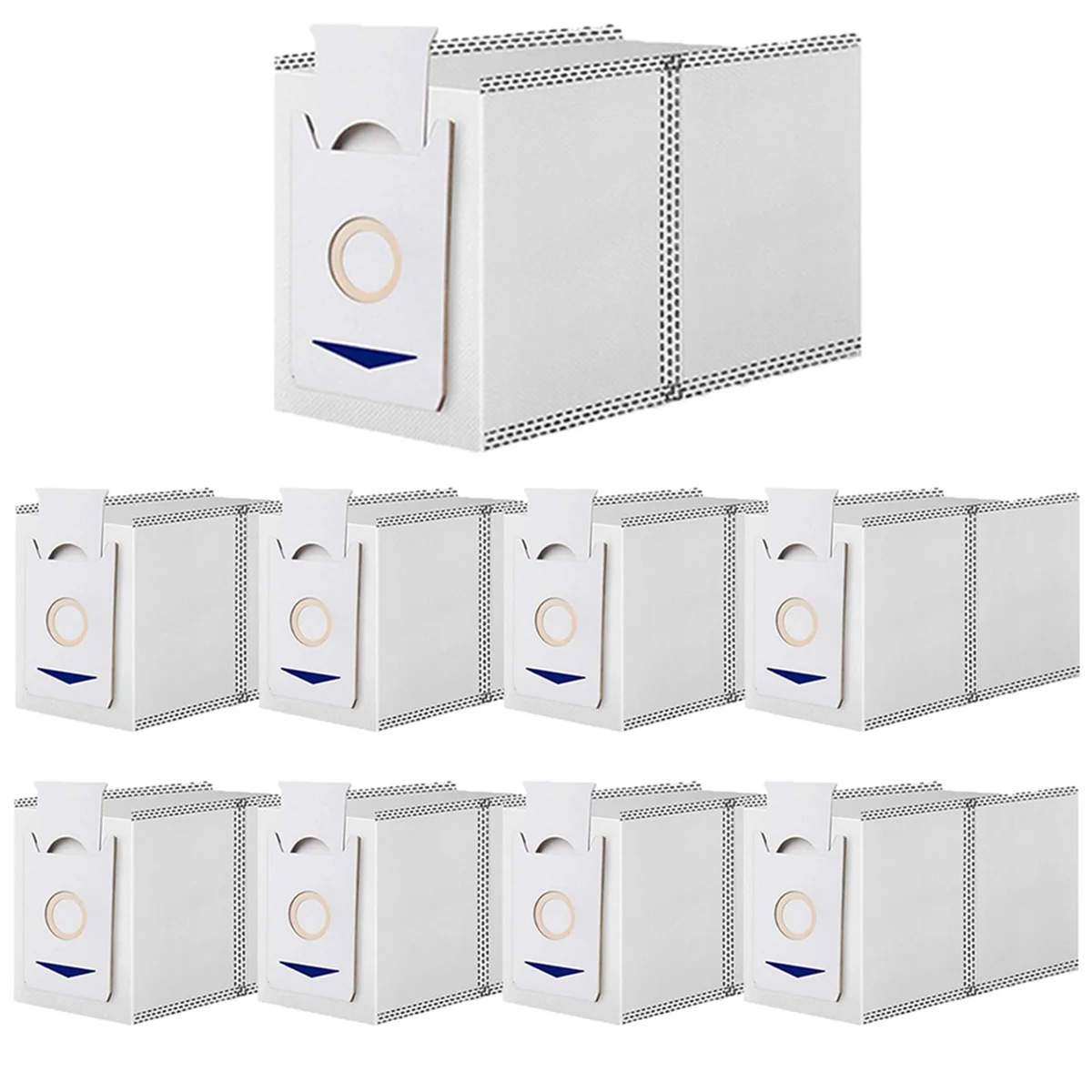 

A58E-9 упаковок мешков для пыли для пылесоса Ecovacs T30 T30 Pro T30 Max, большая емкость, сменные аксессуары