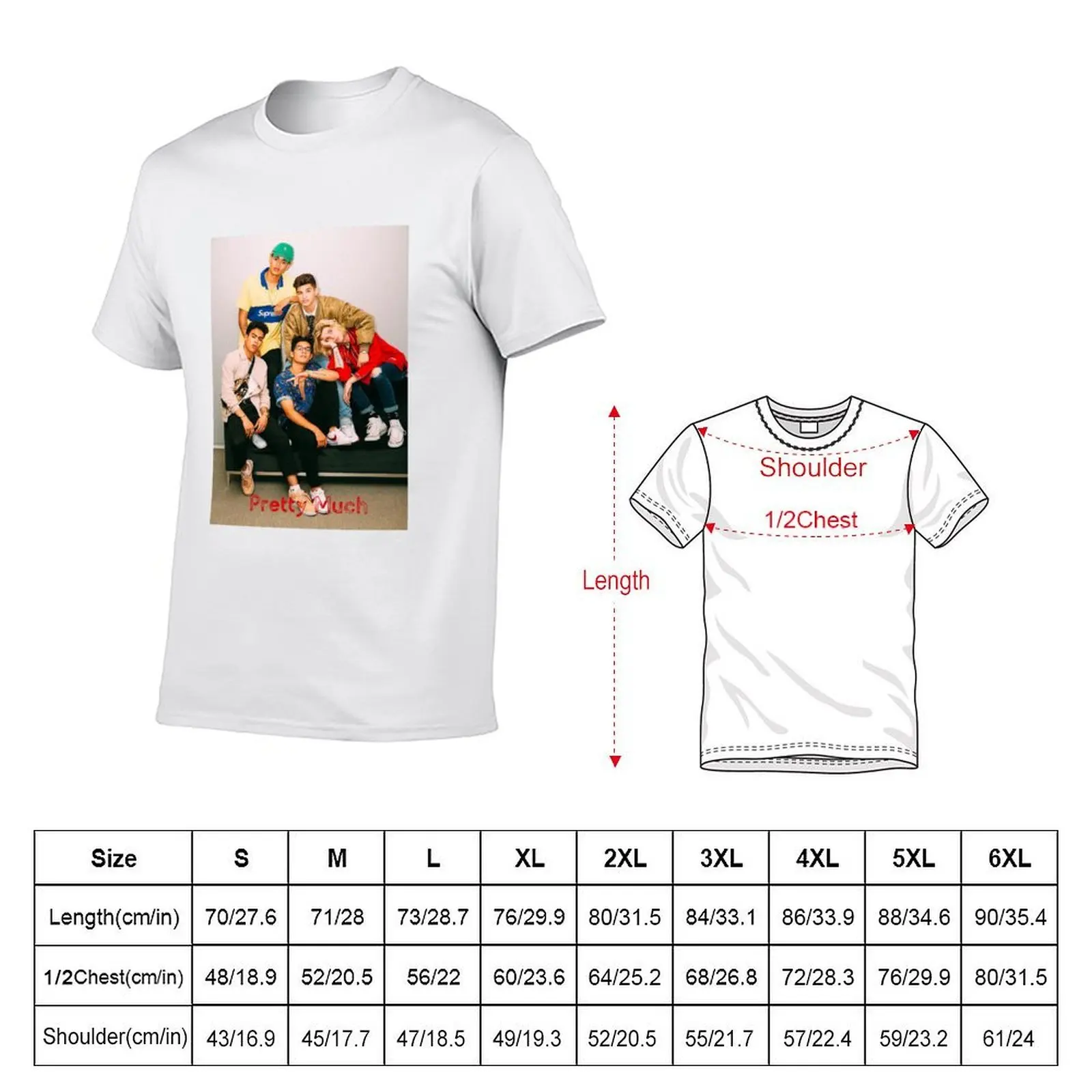 Pretty Much T-Shirt cotton man t-shirts topping tshirts for men