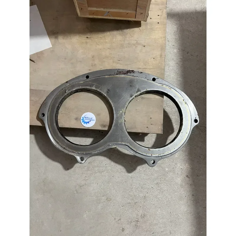 Impact Resistant Pump Spectacle Cutting Plate Wear Replacement Inserts for Concrete Pump Construction Distribution Valve