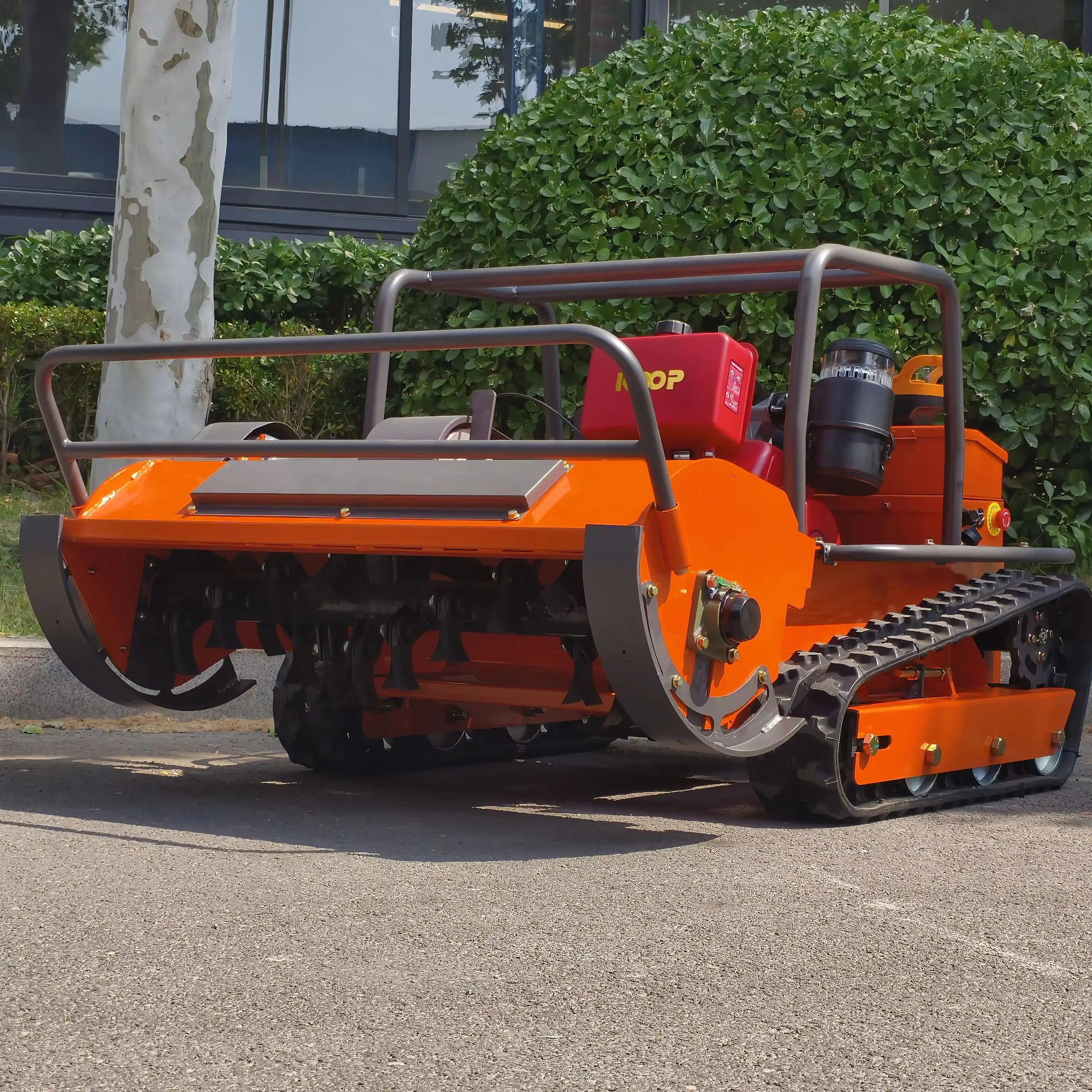 

Adaptable lawn mower remote controlled diesel Self Propelled 3800㎡/h Support customization Excellent service Powerful