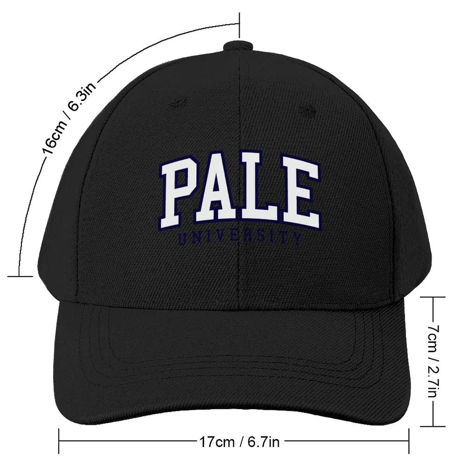 Pale University College parody Baseball Cap Streetwear Trucker Cap Women Caps Men's