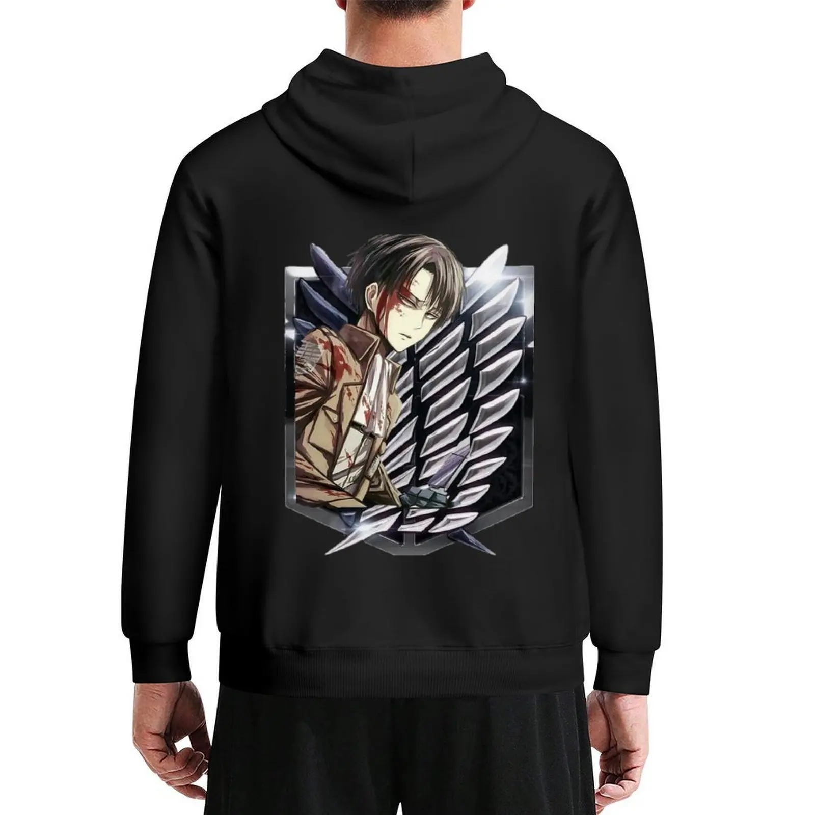

Levi Ackerman Hoodie men clothes men's autumn clothes men's coat japanese style hoodie oversize