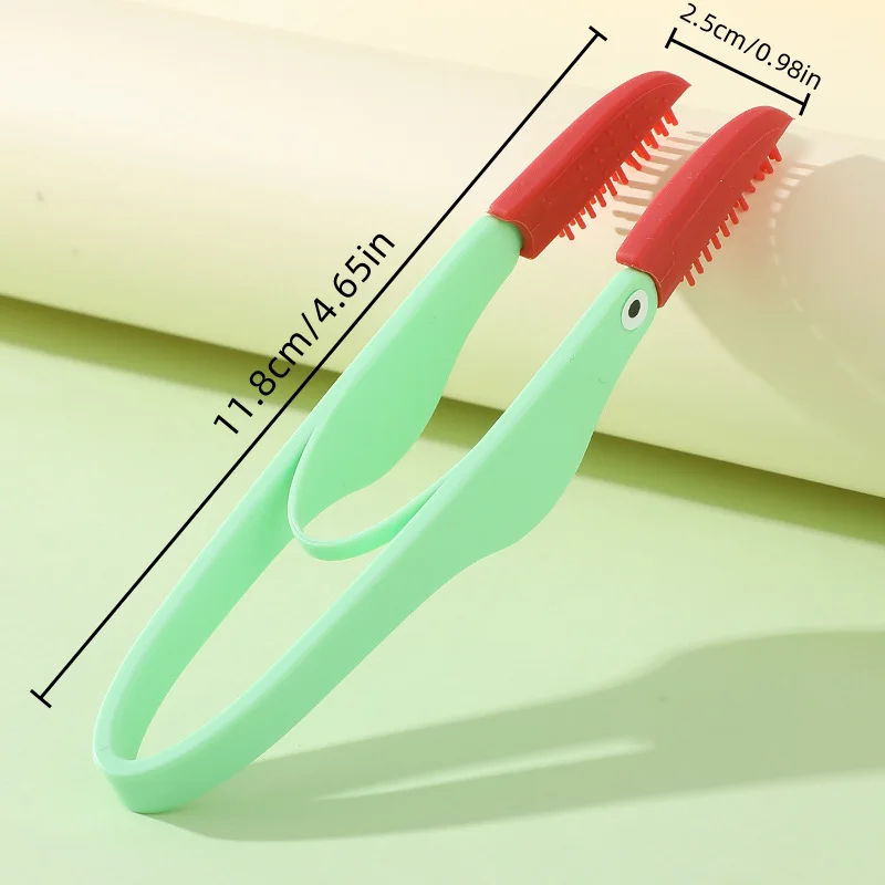 1PC Pet Tear Marks Brush Cat Dog Eye Excrement Brush Knot Eye Cleaner Clip Soft Brush Cleaning Soft Brush Small Pet Tool image 2