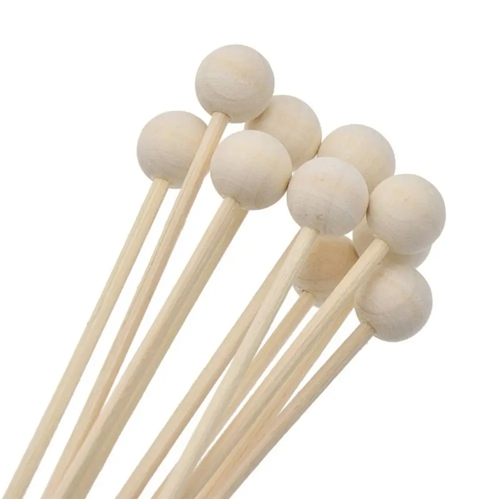 10pcs 17/21/26CM Wood Ball For Fragrance Diffuser Aromatherapy Rattan Reed Sticks DIY Home Decoration