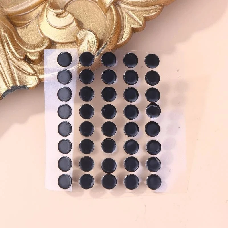 

40Pcs 6.5mm Diameter 0.8mm Thickness Small Dots Universal Mouse Skates For Mouse Foot Glide Feet Sticker