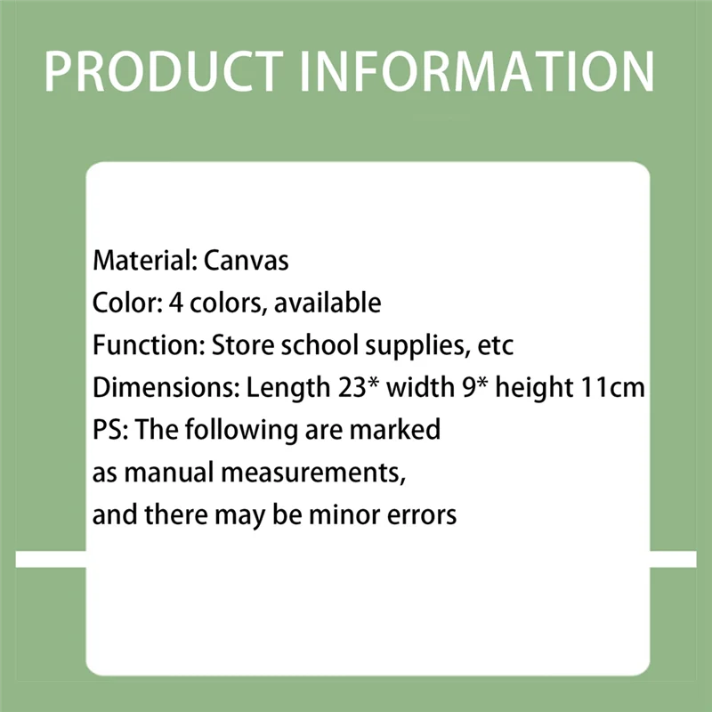 Ingenious-Macaron Double Layer Pencil Bag Pencil Case Pencil Supplies Pencil Storage Bag Box Pouch