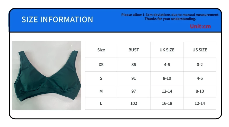 Damen Sport-BH mit rückenfreiem V-Ausschnitt, nahtloses Gym-Top, Workout-Yoga-Crop-Tanktop mit herausnehmbaren Polstern, hochelastischer Push-Up-BH – Detail 3