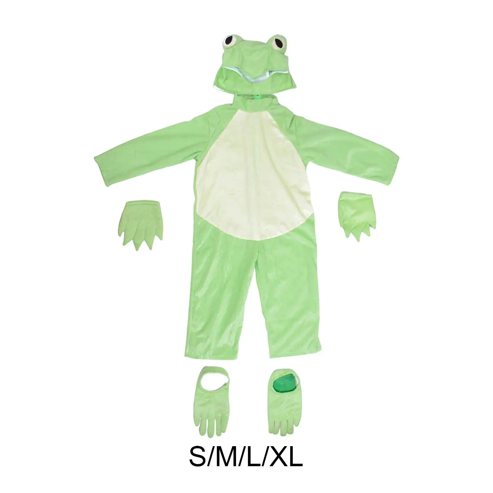 مجموعة أزياء الضفدع للبالغين، دعائم تلبيس لأداء المسرح التنكرية للمهرجانات #3