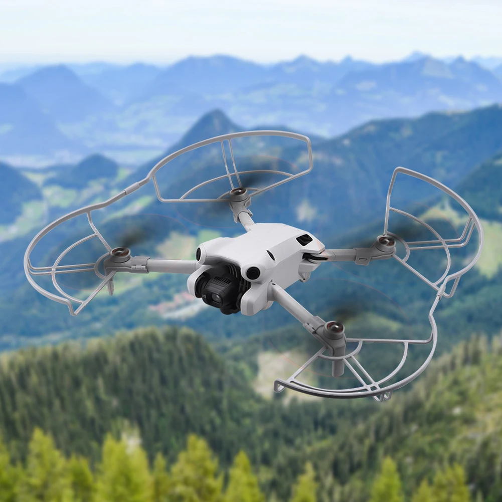 Pierścień ochronny dla DJI Mini 4 Pro Drone akcesoria osłona obiektywu osłona obiektywu śruby napędowe zestaw do lądowania HD szkło hartowane