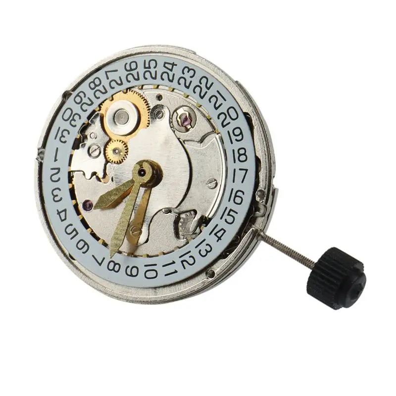 4X Direct Replacement Shanghai 2824 Movement Date Automatic Mechanical Movement Mens Watch
