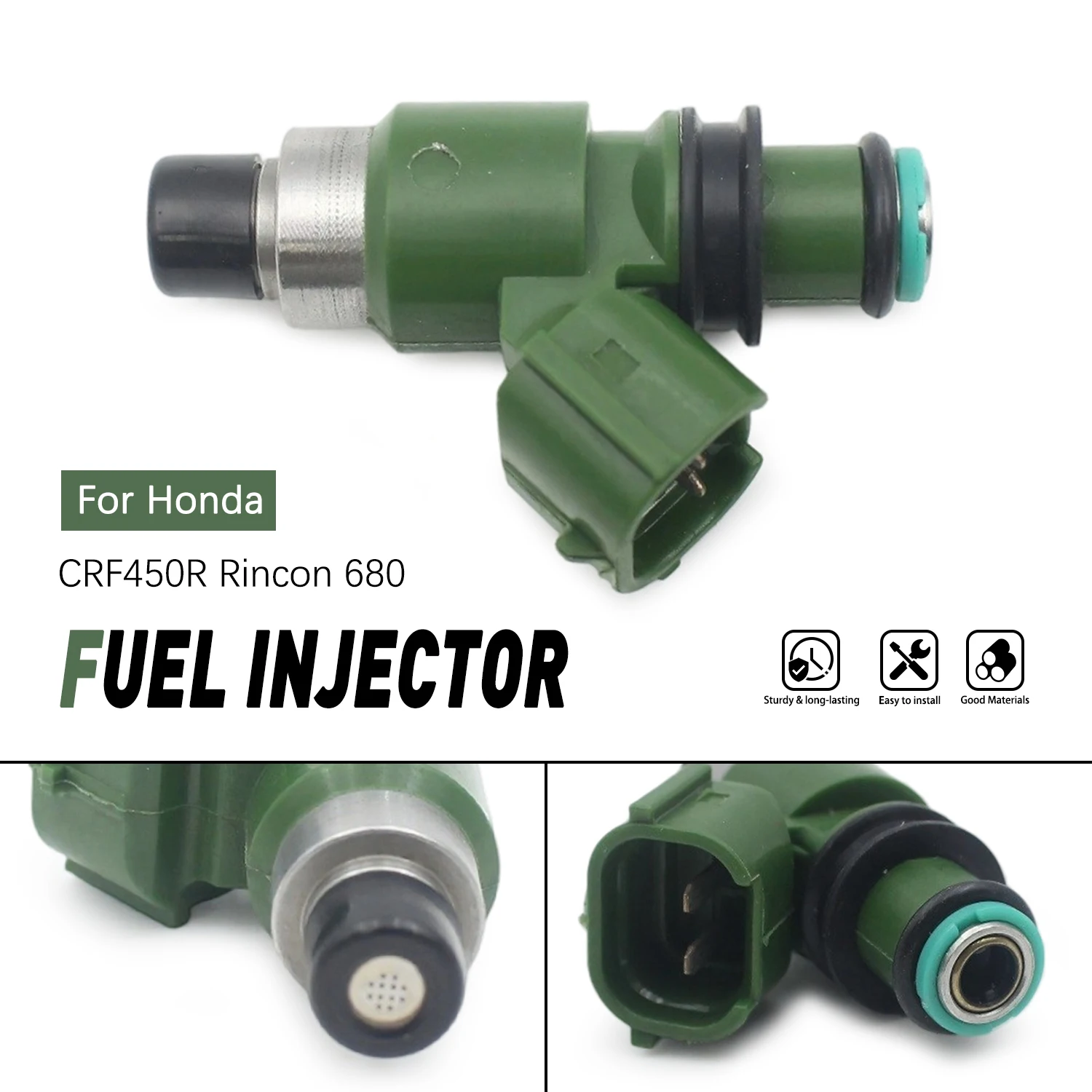 Accessories Moto For Honda TRX700XX 2008 2009 Rincon 680 2006-2013 2014 CRF450R 2009 2010 16450-HN8-A61 Motorcycle Fuel Injector