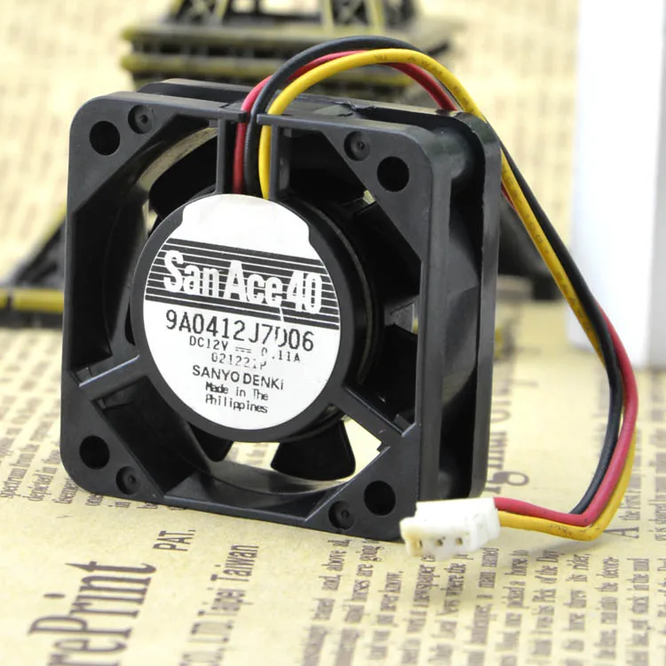 جديد الأصلي 9A0412J7D06 12V 0.11A 4015 40*40*15 مللي متر 4 سنتيمتر مروحة التبريد #2